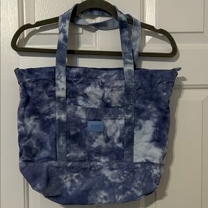 Pink Victoria's Secret blue  Tie-Dye Tote
